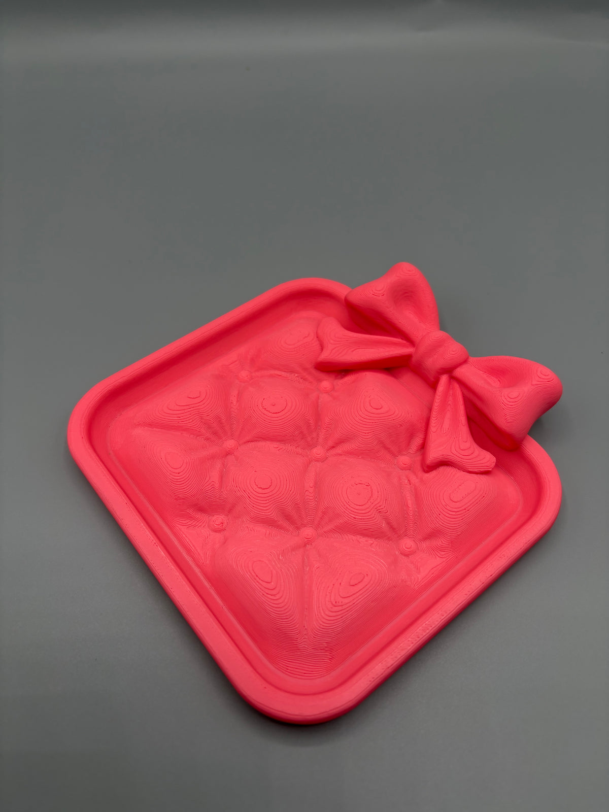 Coquette Bow Jewelry Tray Vanity Organizer
