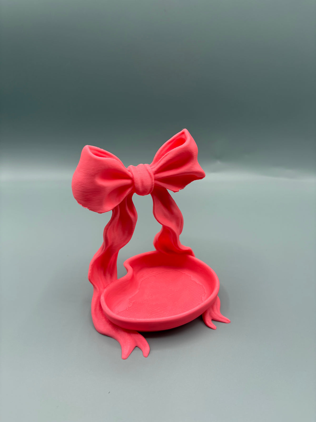Coquette Bow Ribbon Jewelry Tray
