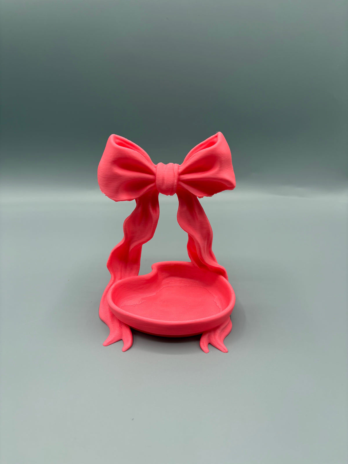 Coquette Bow Ribbon Jewelry Tray