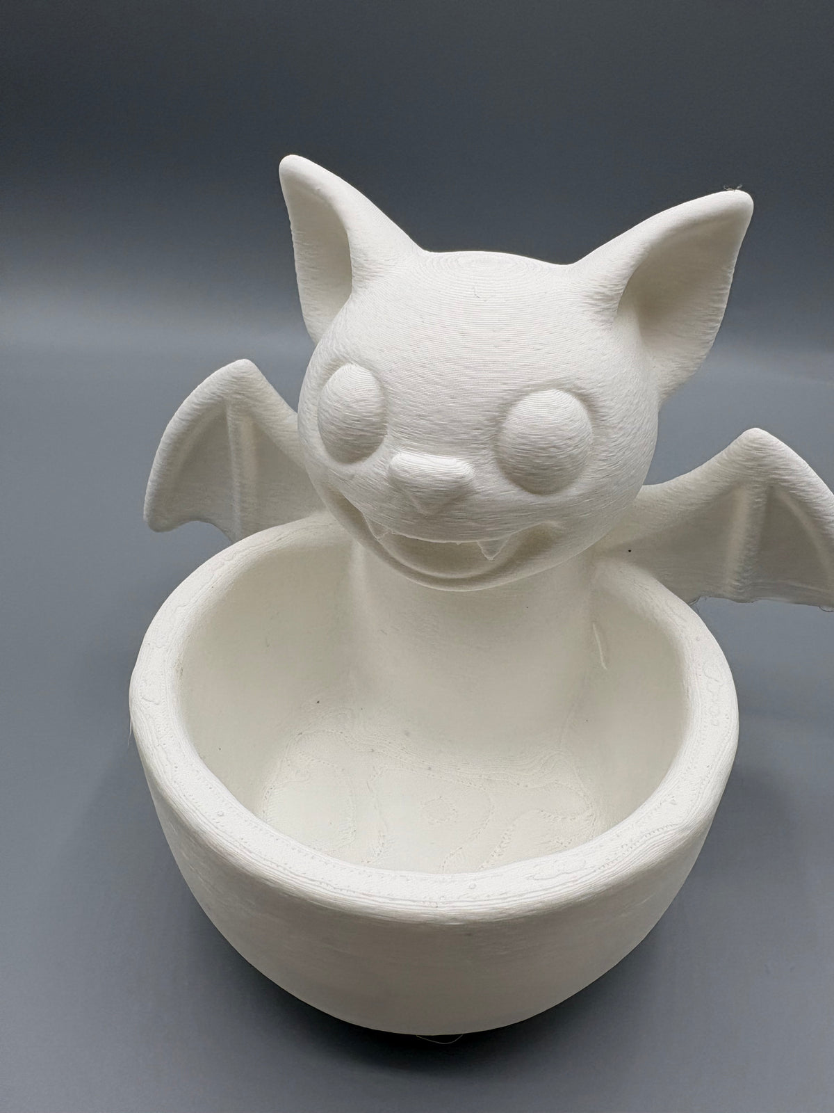Cute Bat Candy Bowl Halloween Treat Holder