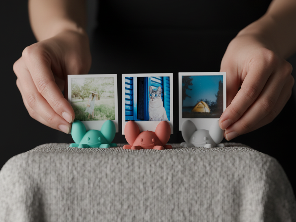 Cute Kawaii Themed Crab Photo Holder