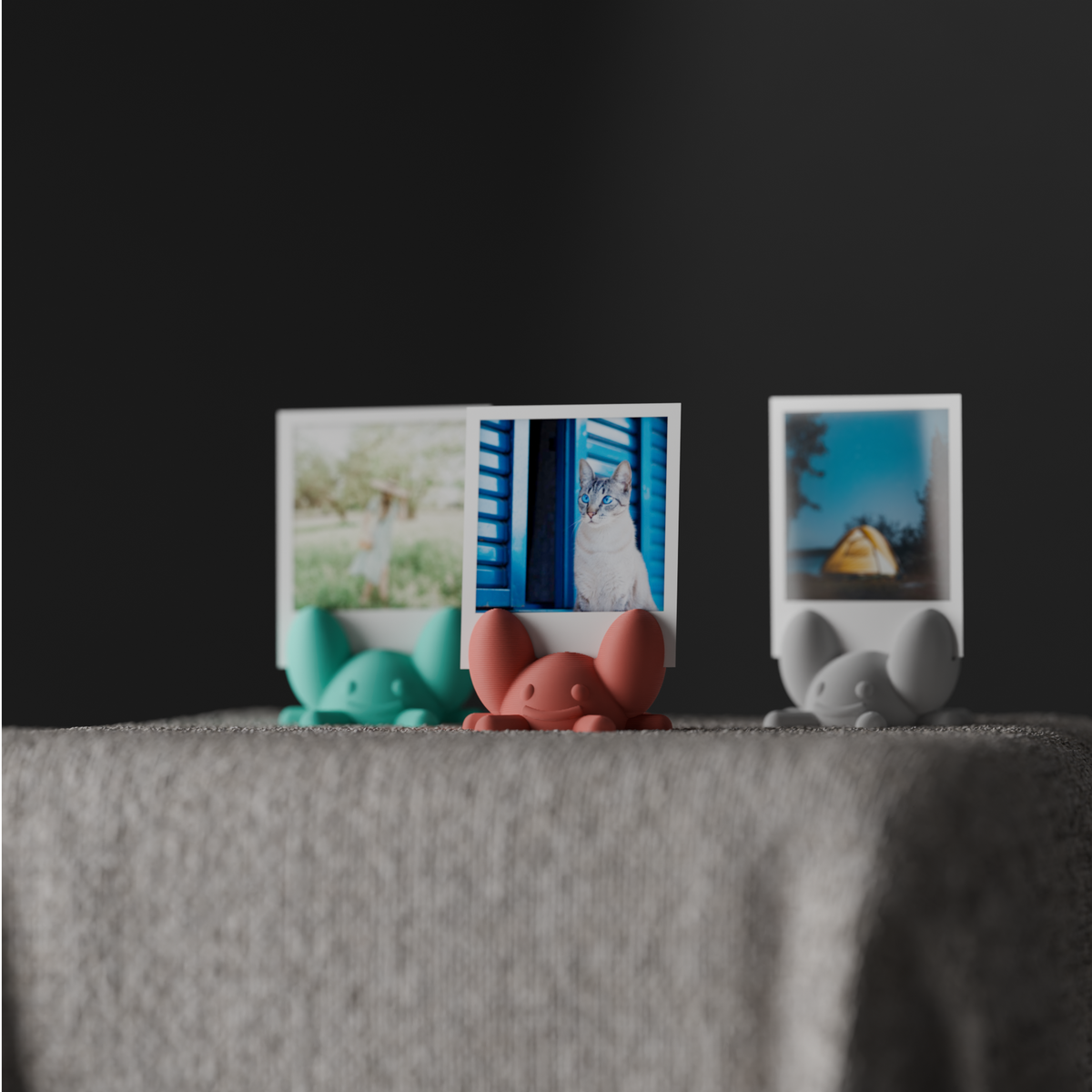 Cute Kawaii Themed Crab Photo Holder