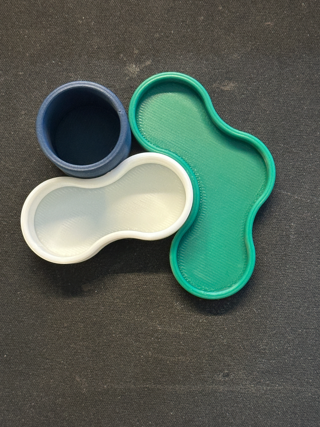 Desktop Organizer Containers Half Height Version