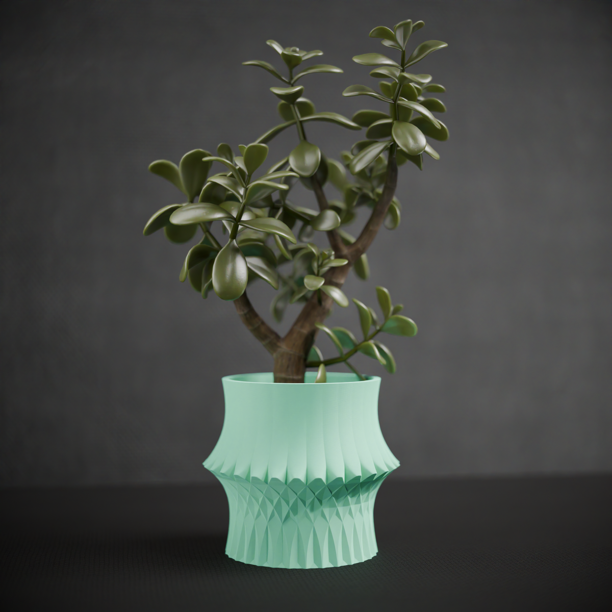 Diamond Aesthetic Planter Plant Pot