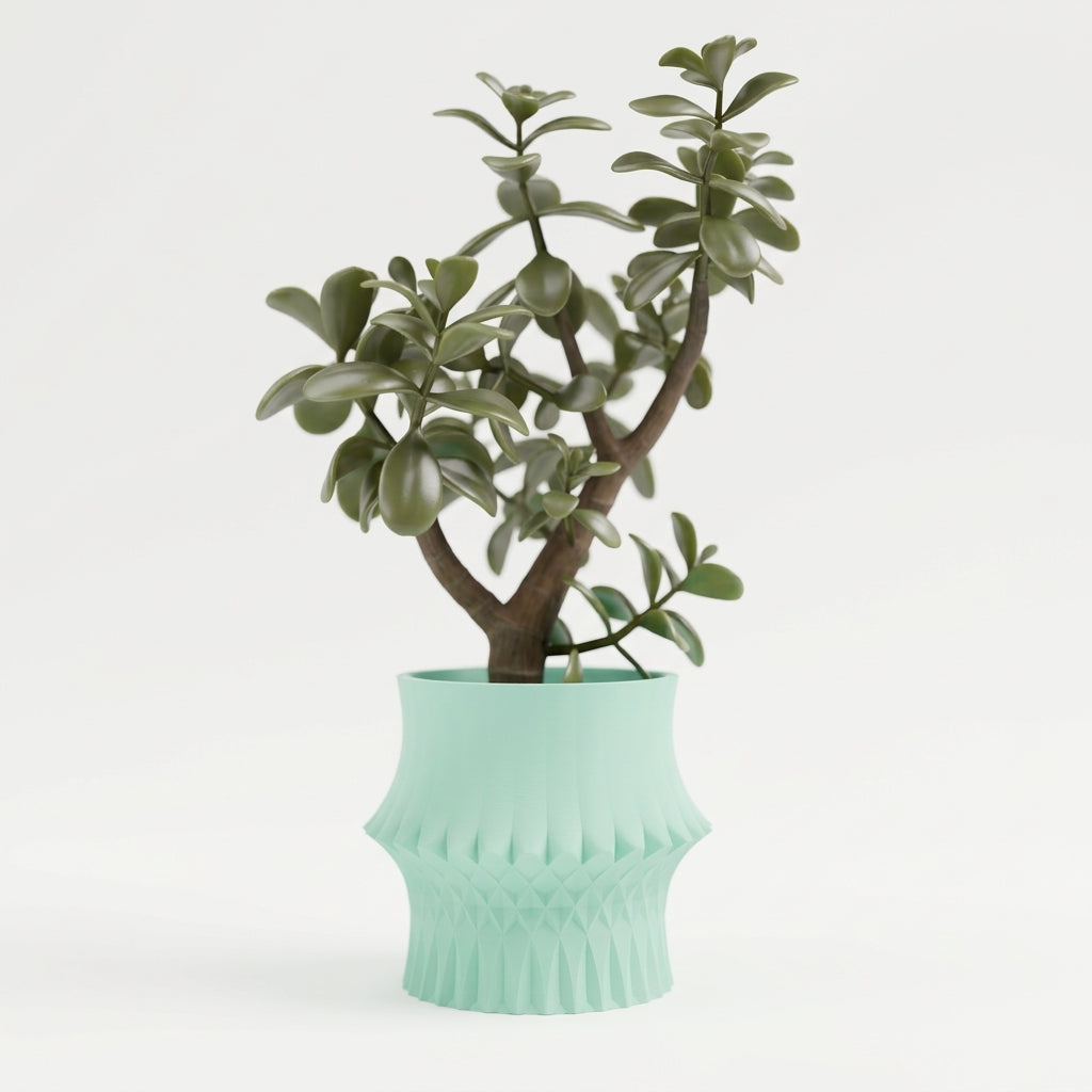 Diamond Aesthetic Planter Plant Pot