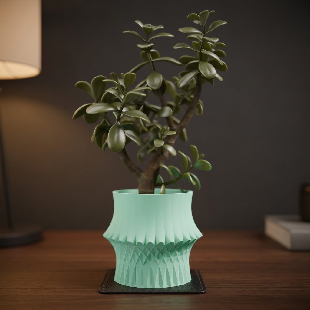 Diamond Aesthetic Planter Plant Pot