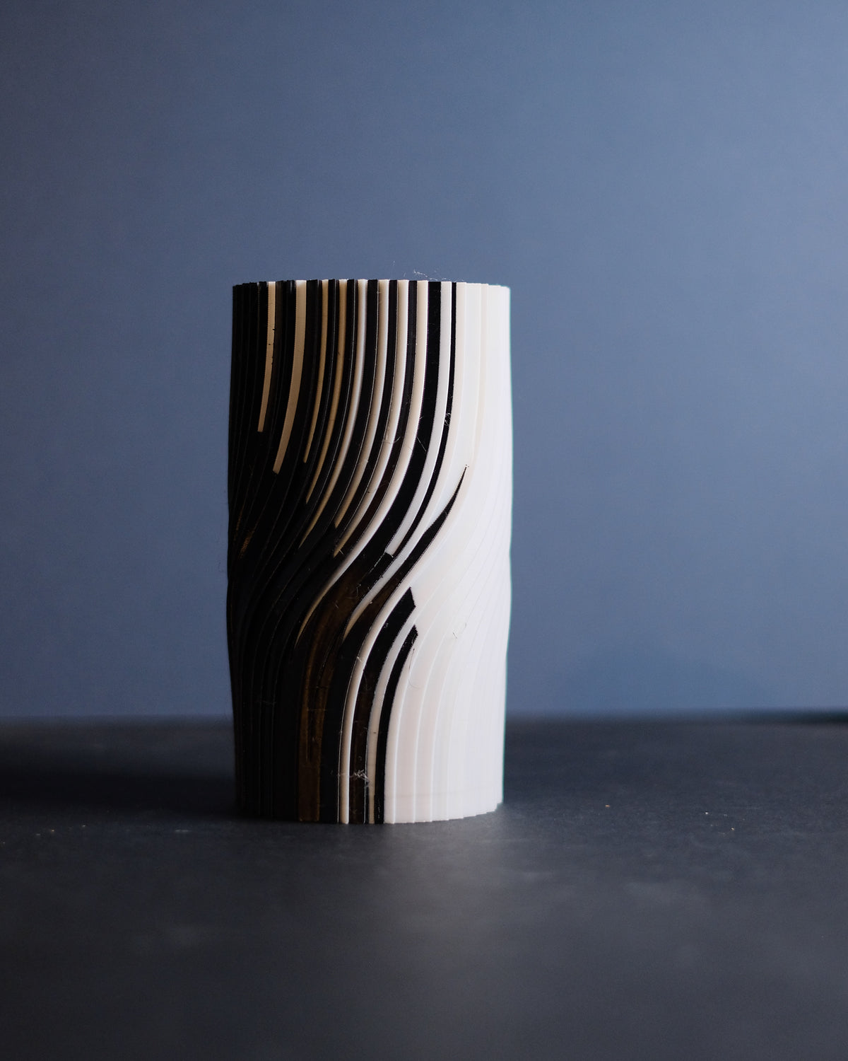 Dual Colour Phased Design Vase