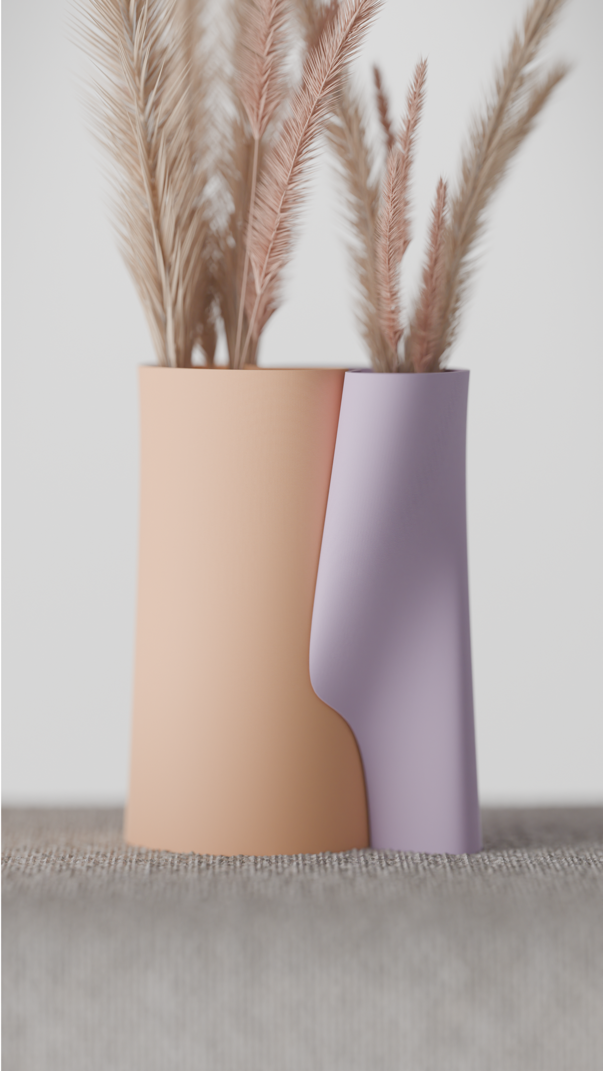 Dual Vase Sculpture