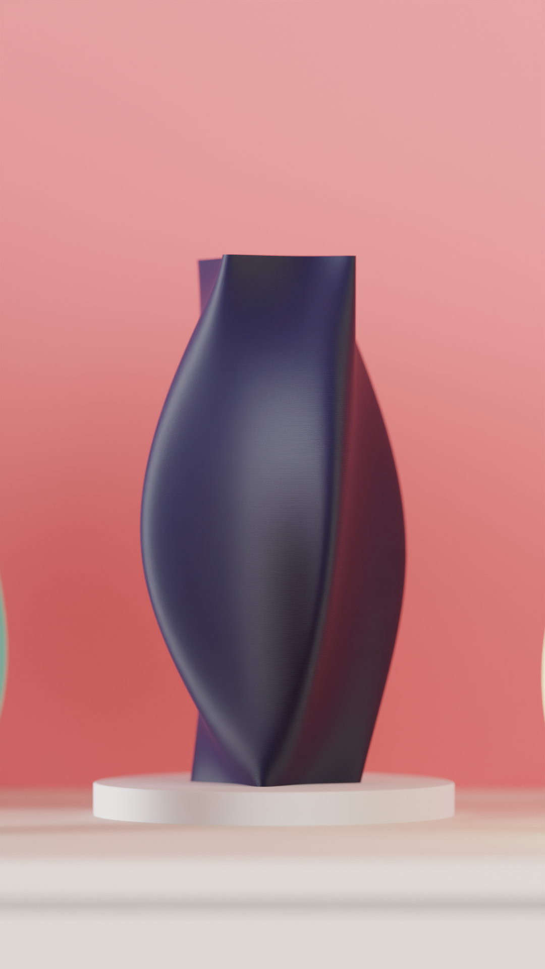 Elegant Spiral Vase