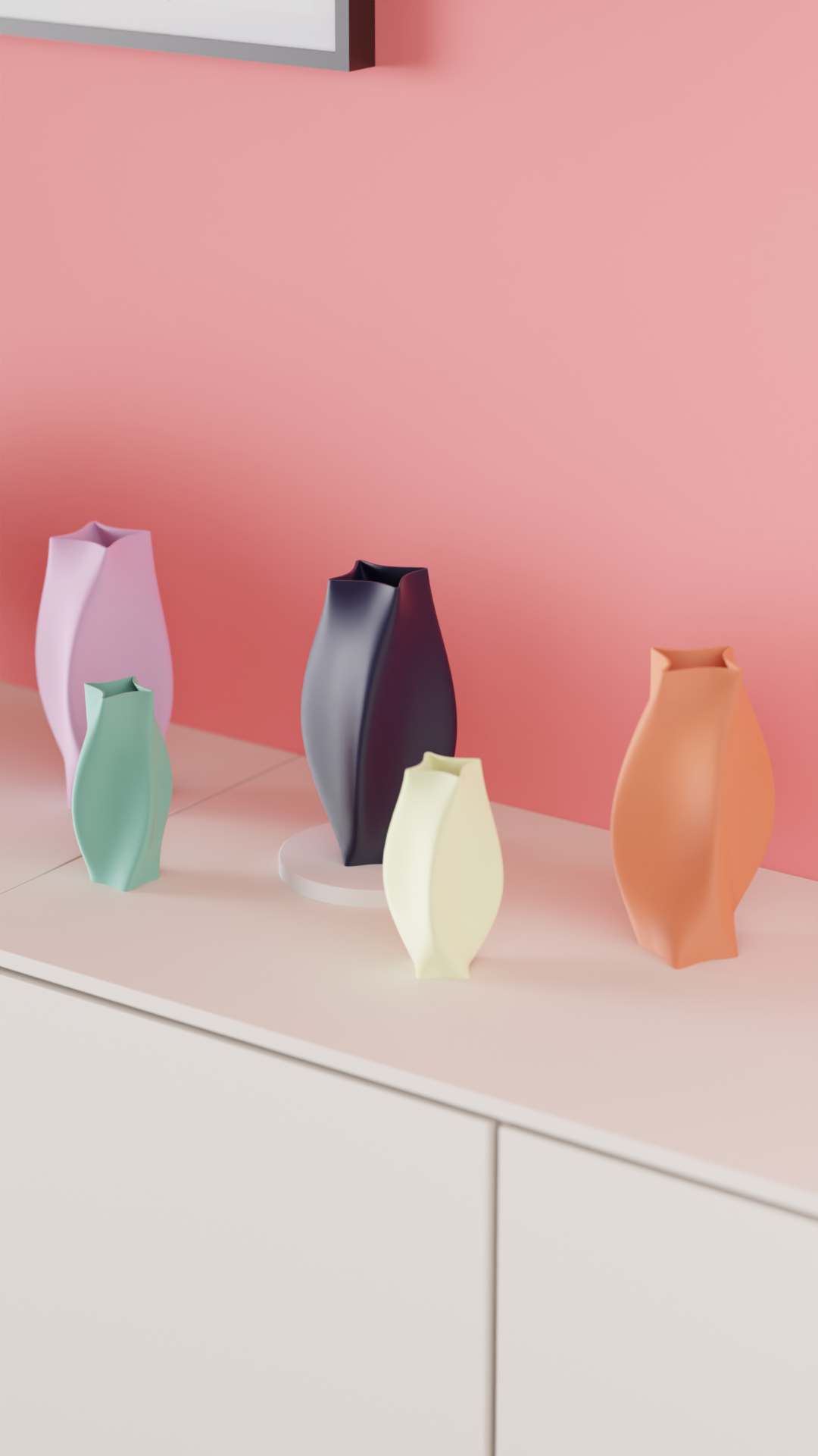 Elegant Spiral Vase