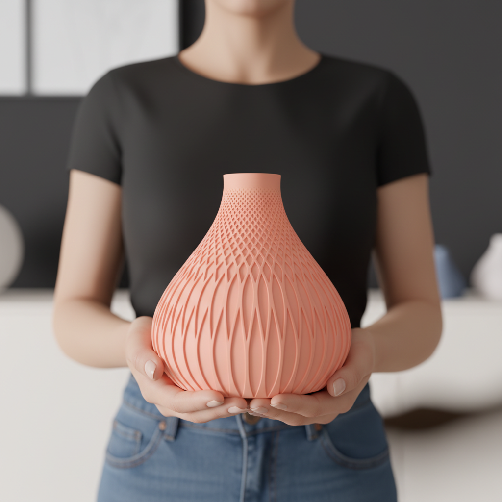 Elegant Squat Vase