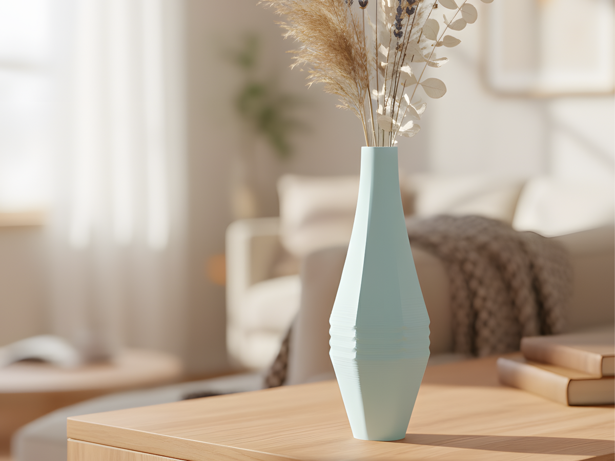 Elegant Tall Stem Vase