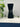 Elegant Tapered and Ribbed Vase