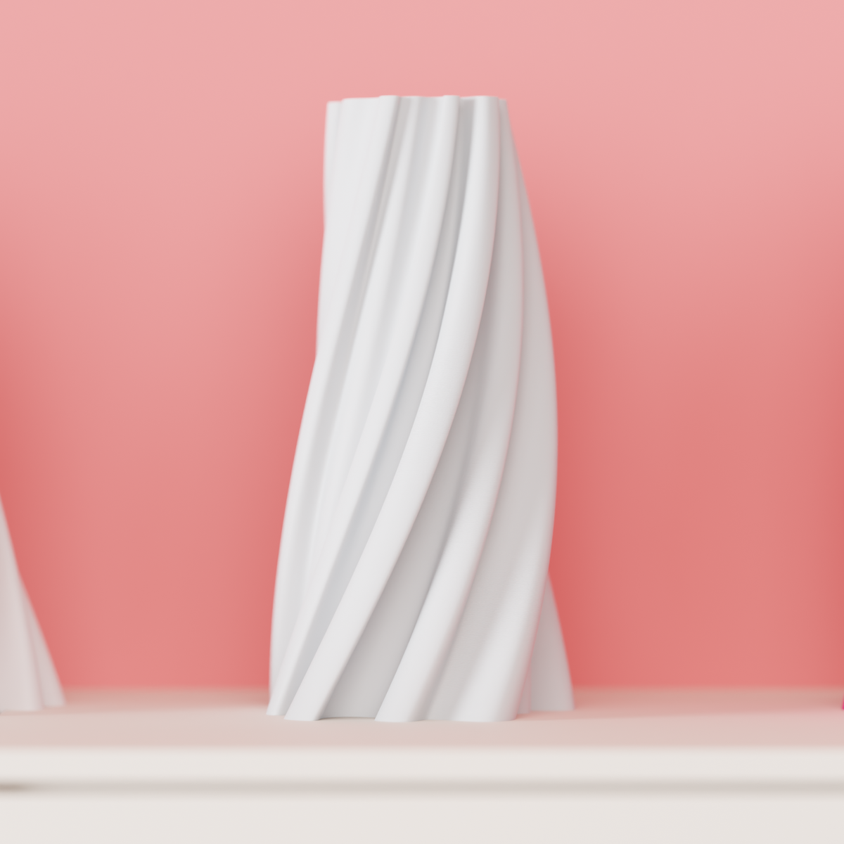 Elegant Tapered Organic Vase