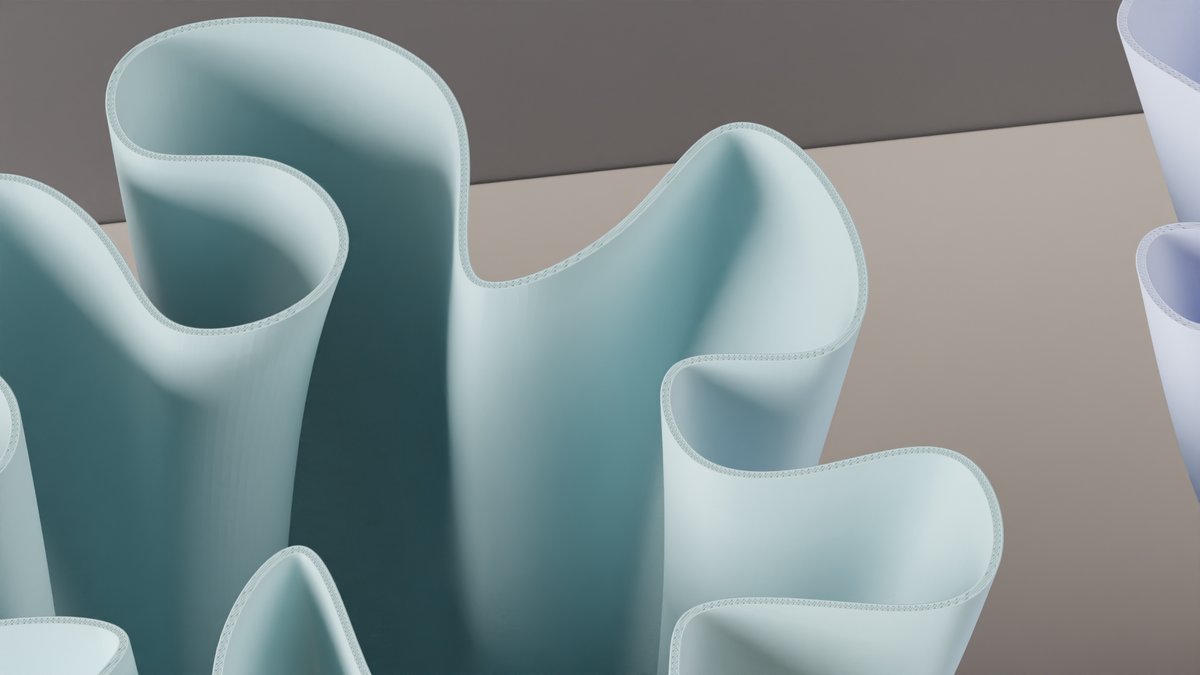 Elegant Vase Subtle Flowing Vase