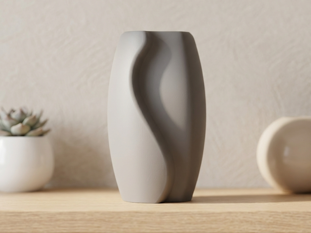 Elegant Wave Vase