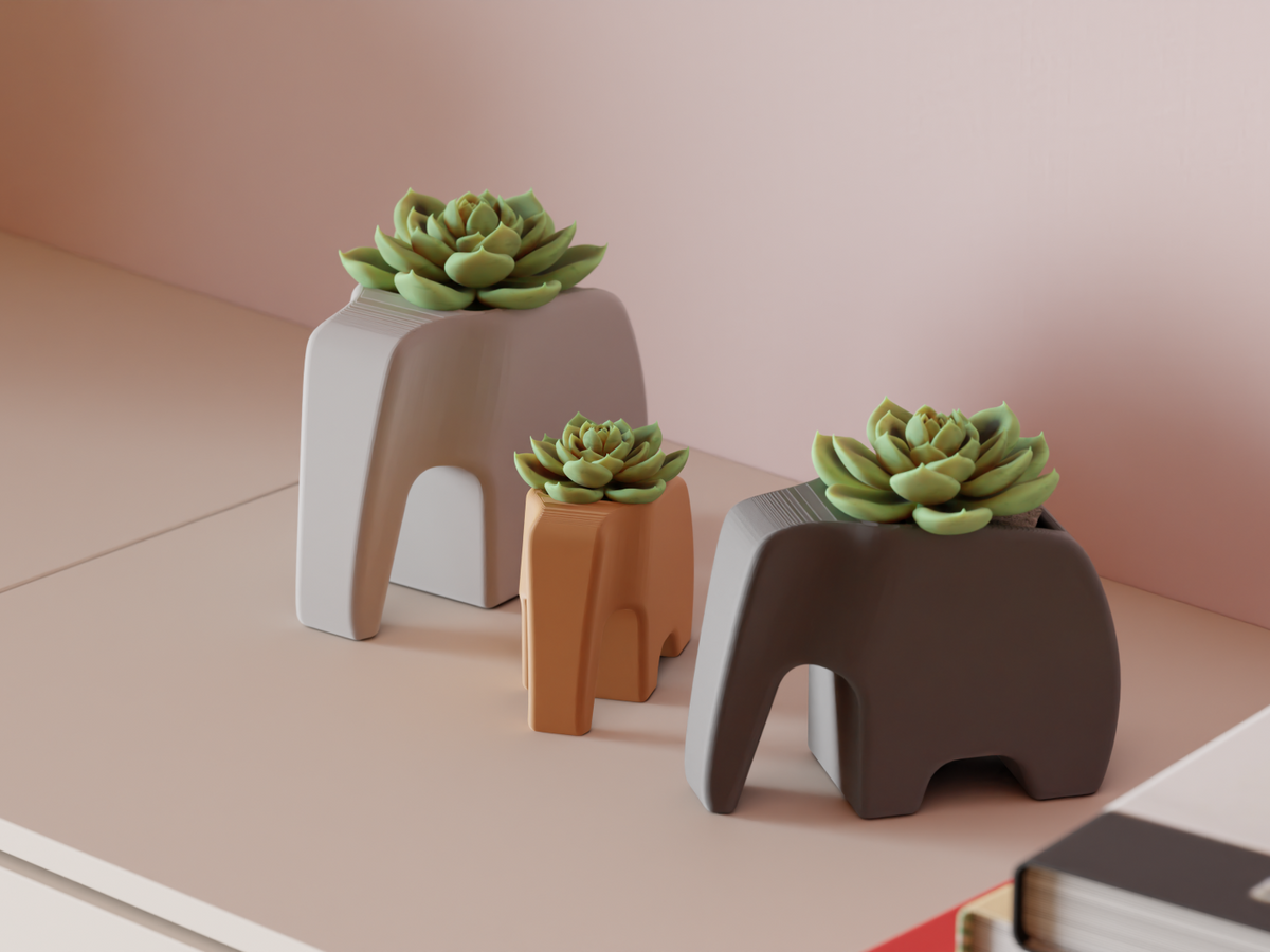 Elephant Plant Pot Great Succulent Planter