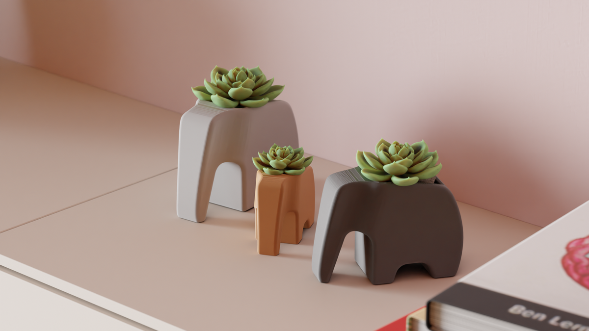 Elephant Plant Pot Great Succulent Planter – Large size