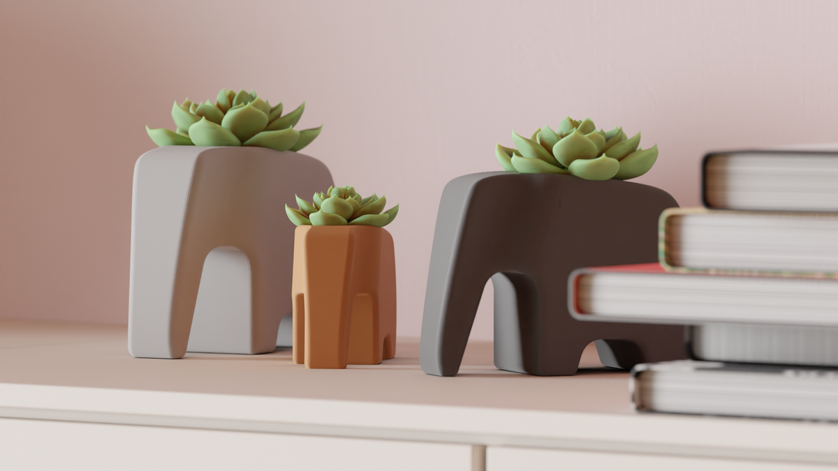 Elephant Plant Pot Great Succulent Planter