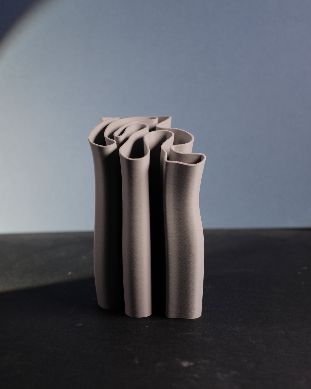 Fabric Ripple Vase and Desktop Organizer
