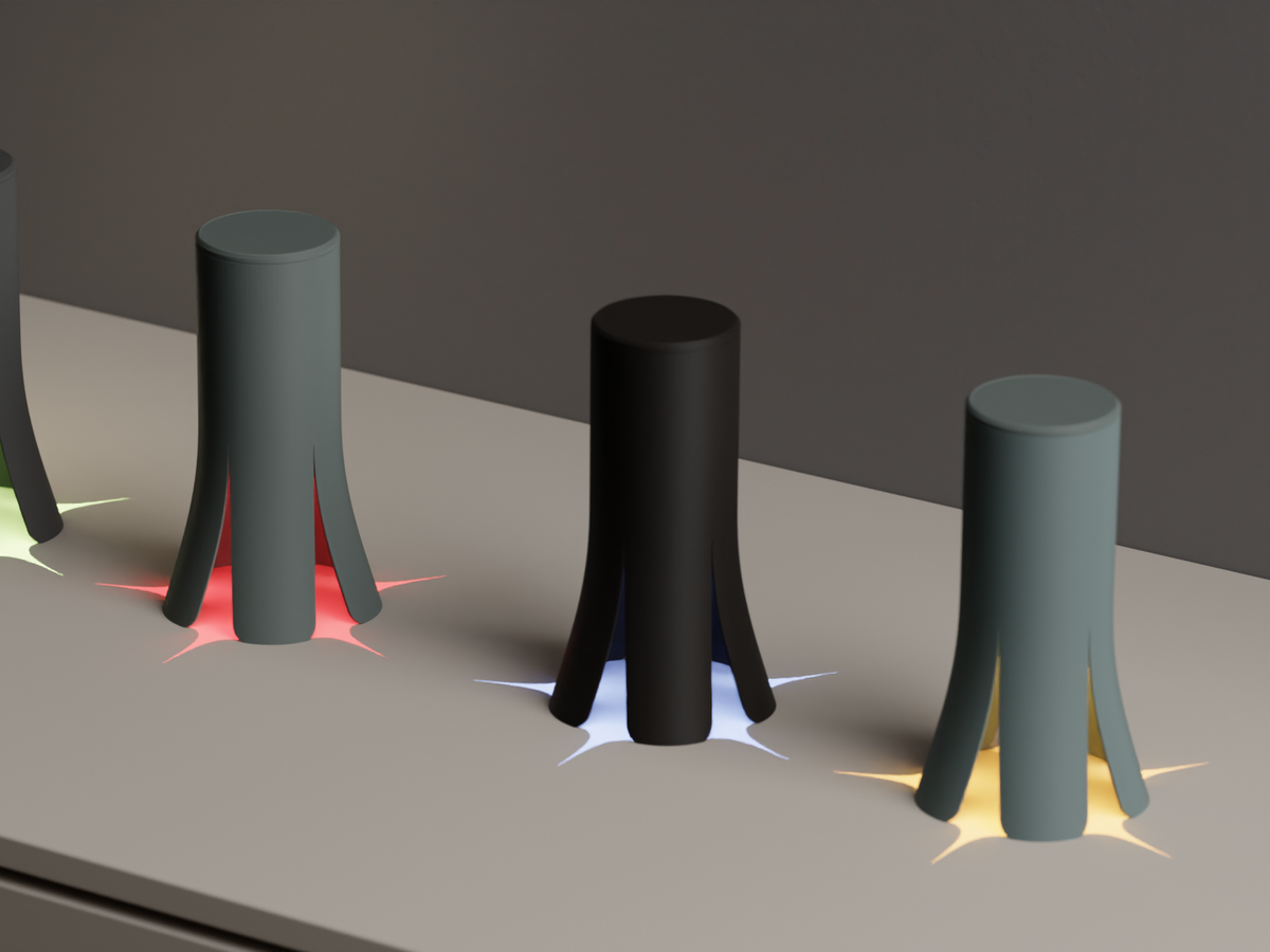 Flared Column Wireless Accent Lamp