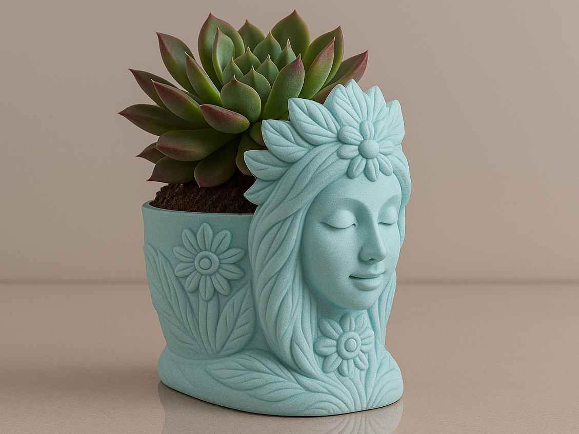 Floral Goddess Succulent Planter