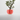 Flowing Ripple Two Part Planter with Drip Tray