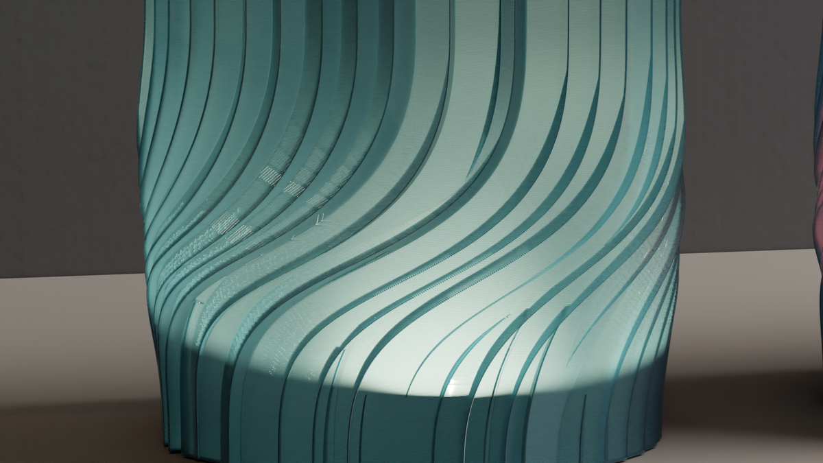Flowing Wave Wireless RGB Lamp