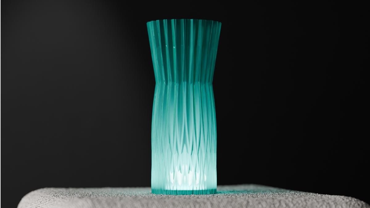 Fluted Mini Wireless Lamp