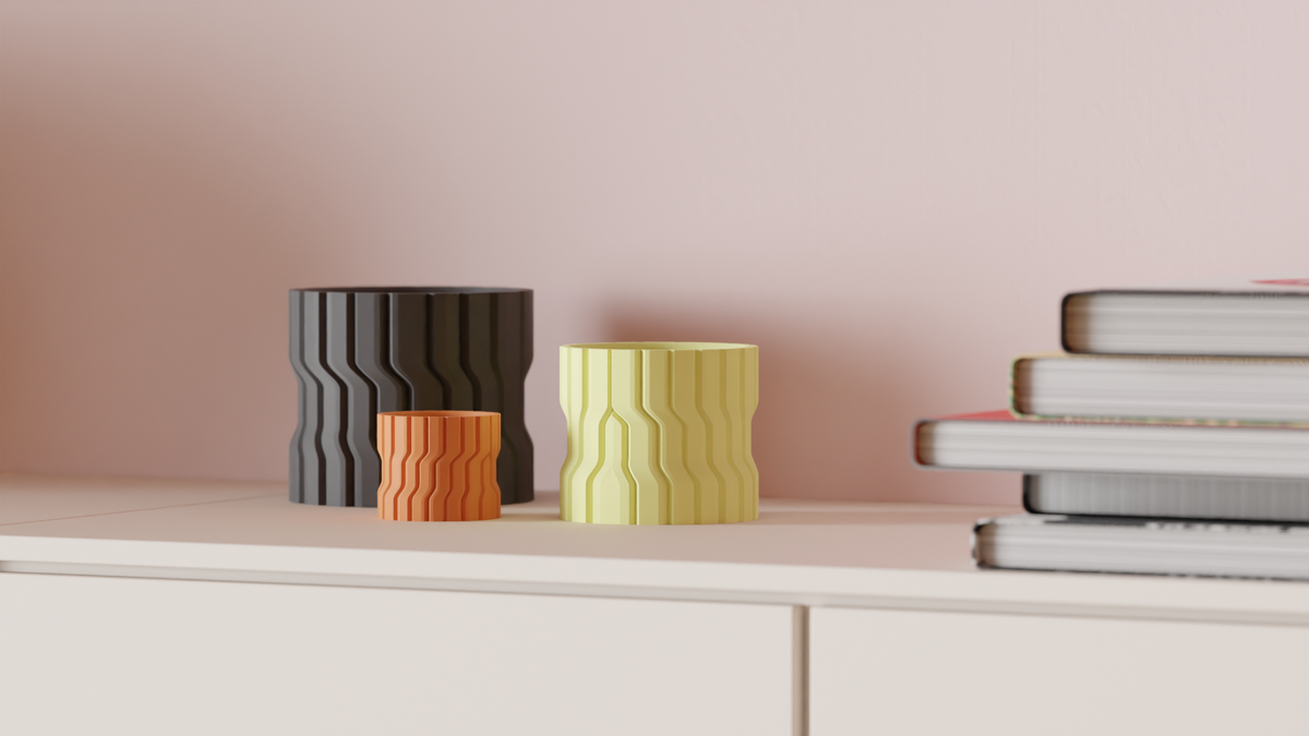Geometric Plant Pot