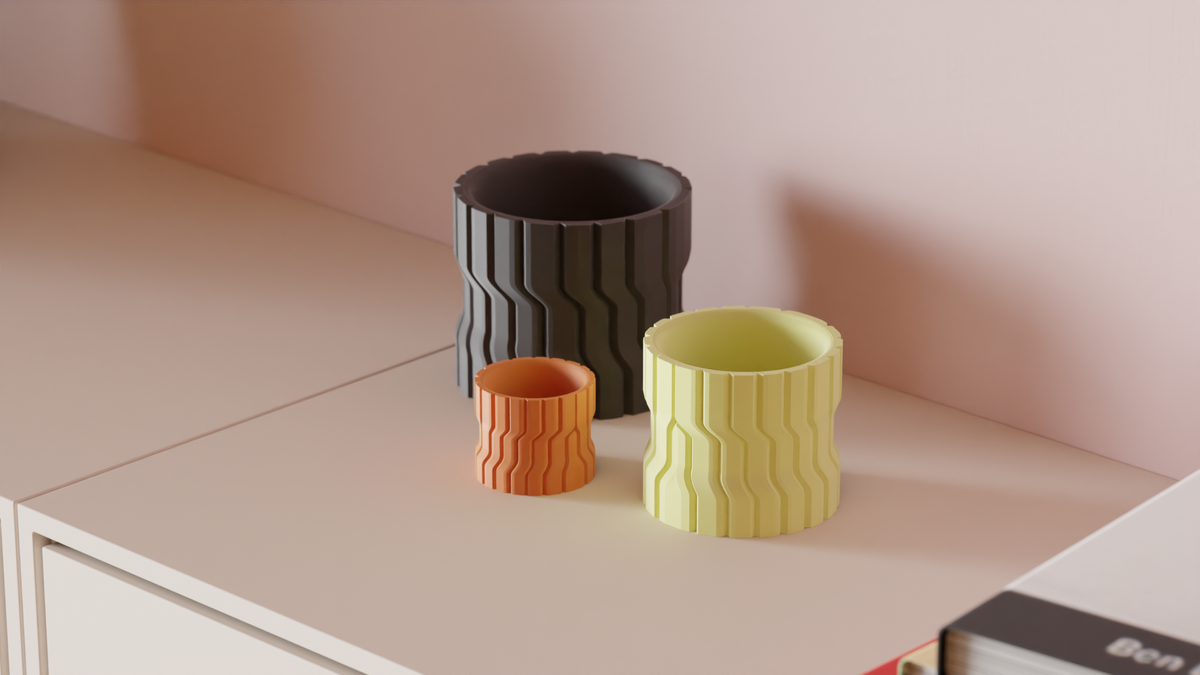 Geometric Plant Pot