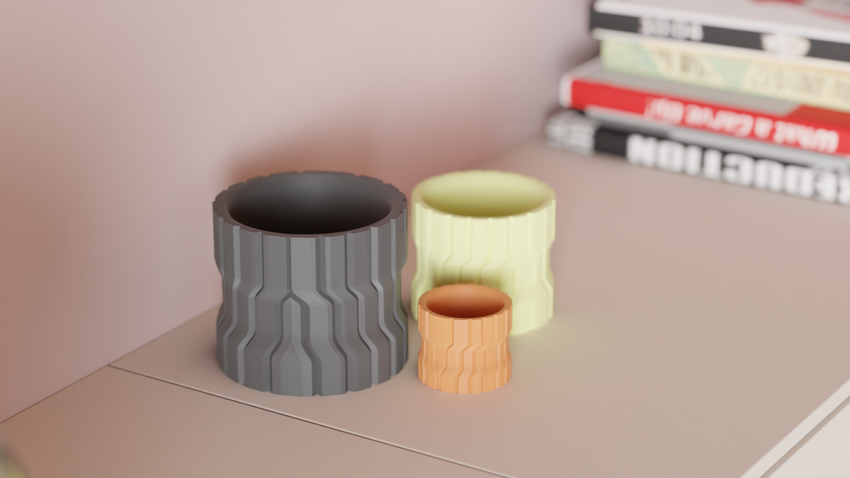 Geometric Plant Pot