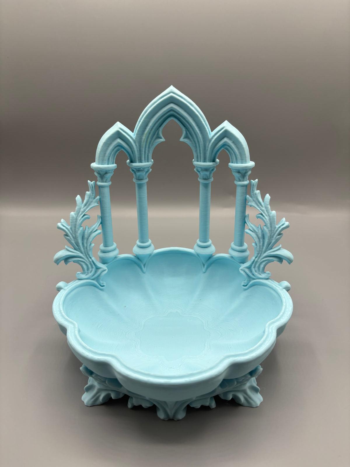Gothic Arch Catchall Bowl Entryway Organizer