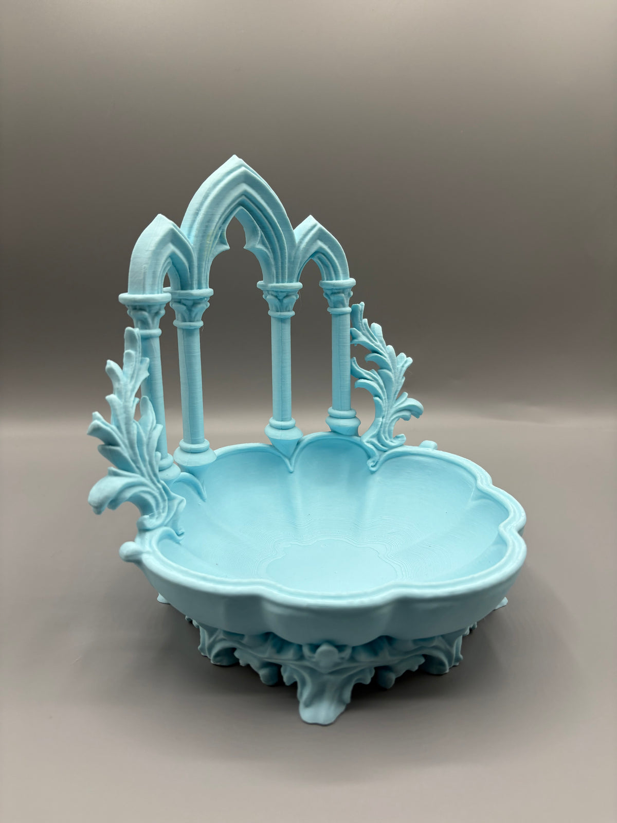 Gothic Arch Catchall Bowl Entryway Organizer