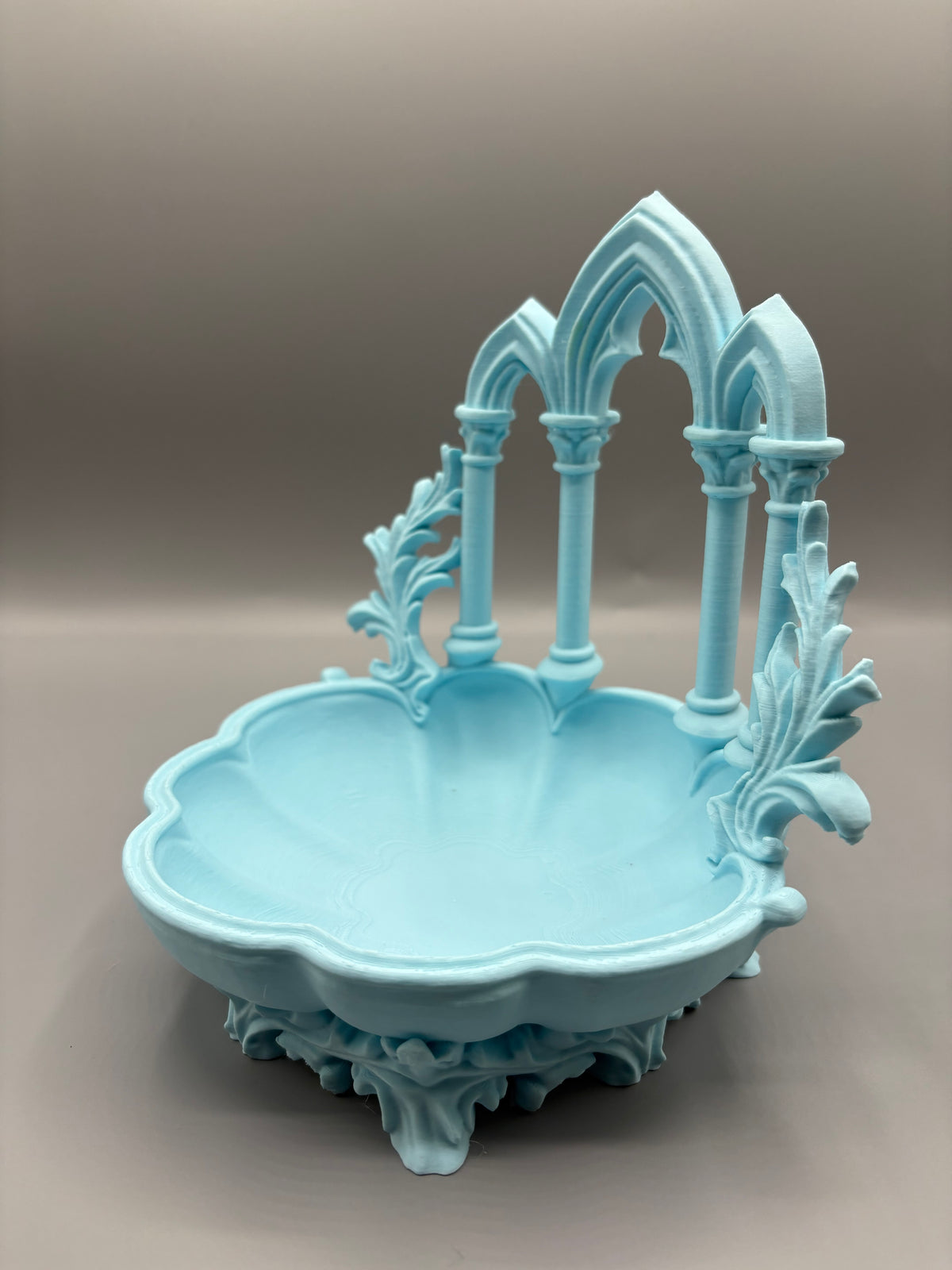 Gothic Arch Catchall Bowl Entryway Organizer