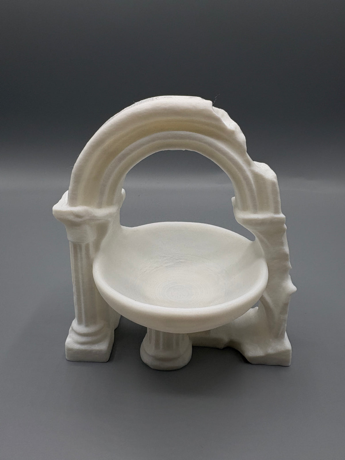 Gothic Arch Key Bowl – Sculptural Catch-All Dish
