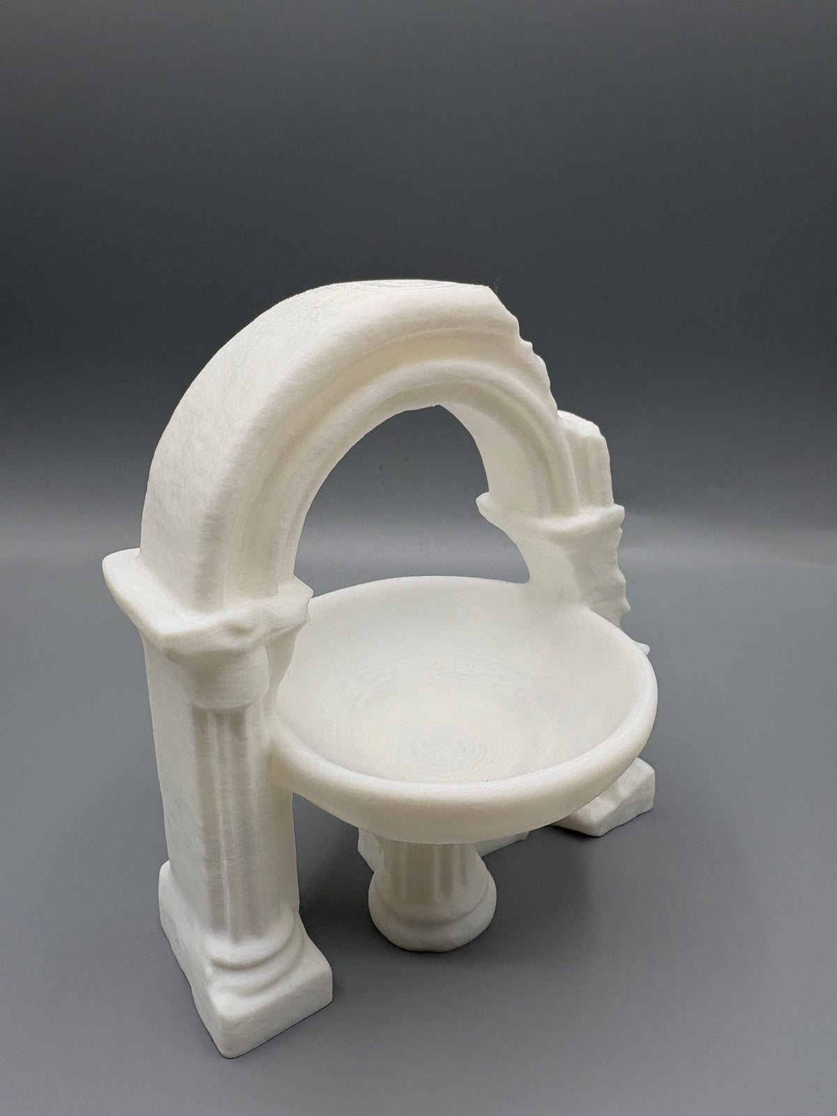 Gothic Arch Key Bowl – Sculptural Catch-All Dish
