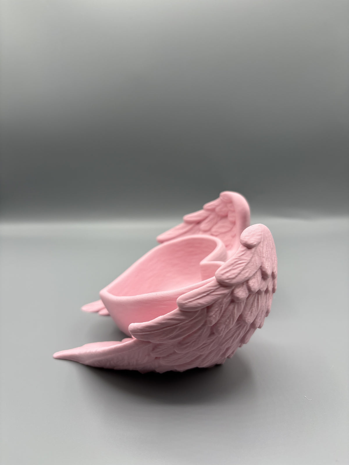 Heart Jewelry Tray w Angel Wing Coquette Organizer