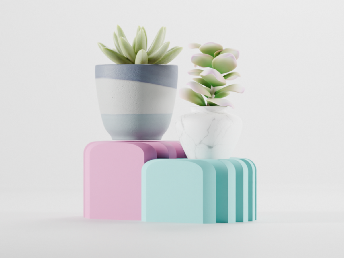 Interlocking Plant Pot Risers