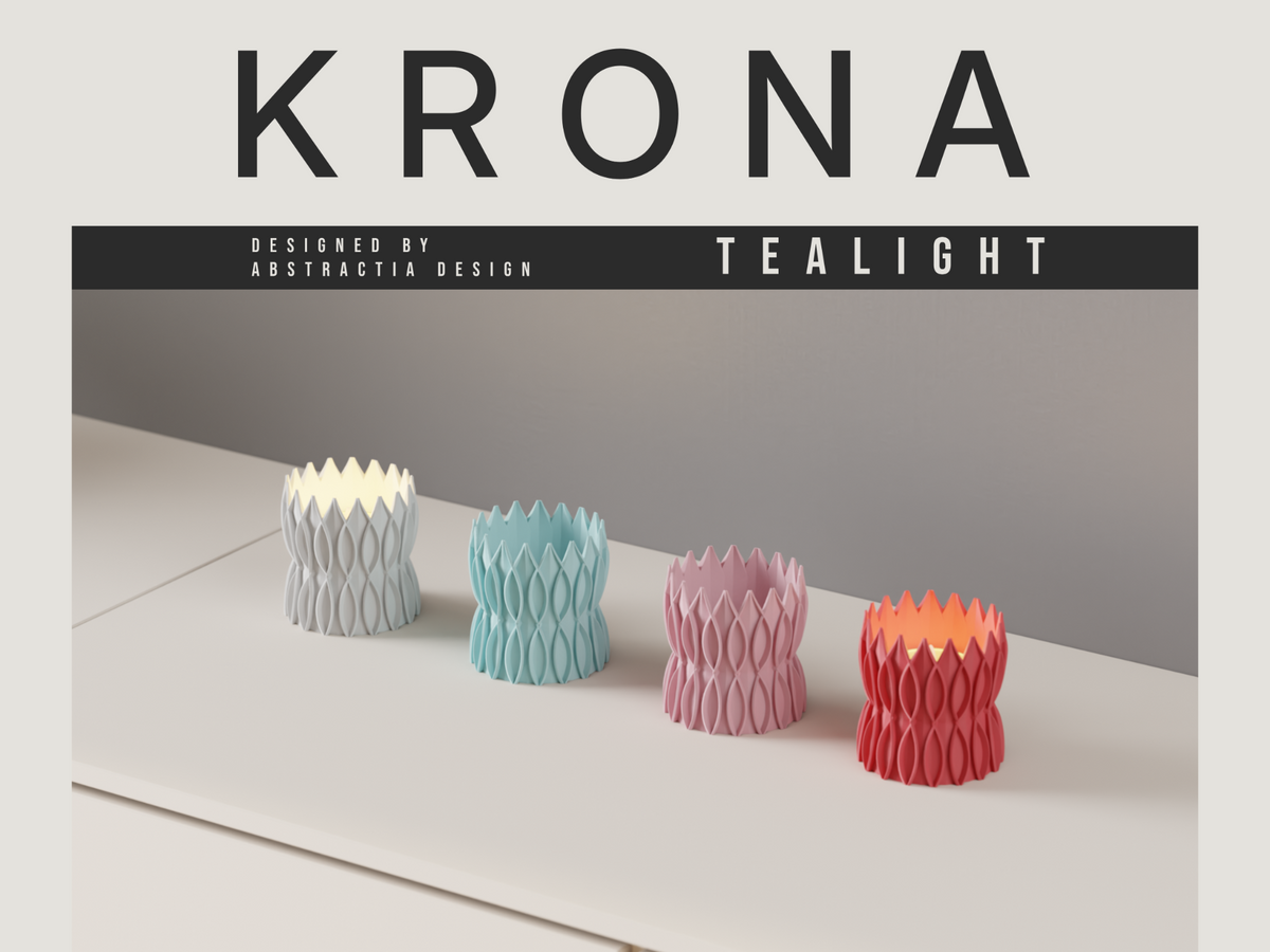 Krona Modern Minimalist Tealight