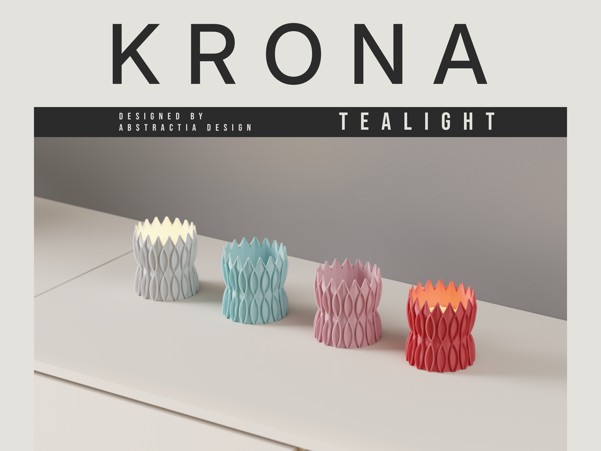 Krona Modern Minimalist Tealight