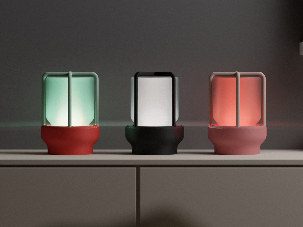 Lantern Style Lamp