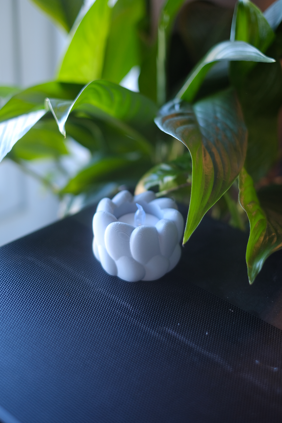 LED Candle Holder Aesthetic Tealight Stand