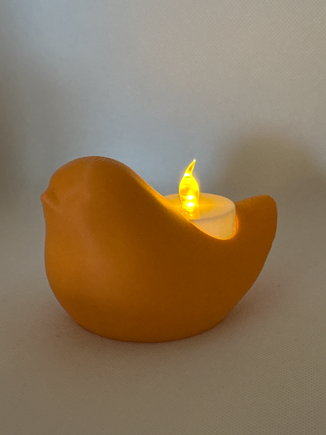 LED Candle Holder Cute Bird Tealight Holder