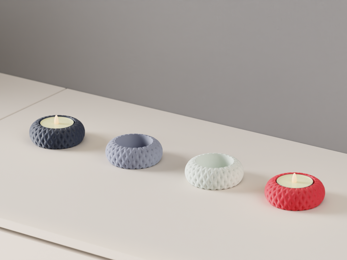 LED Tealight Basket