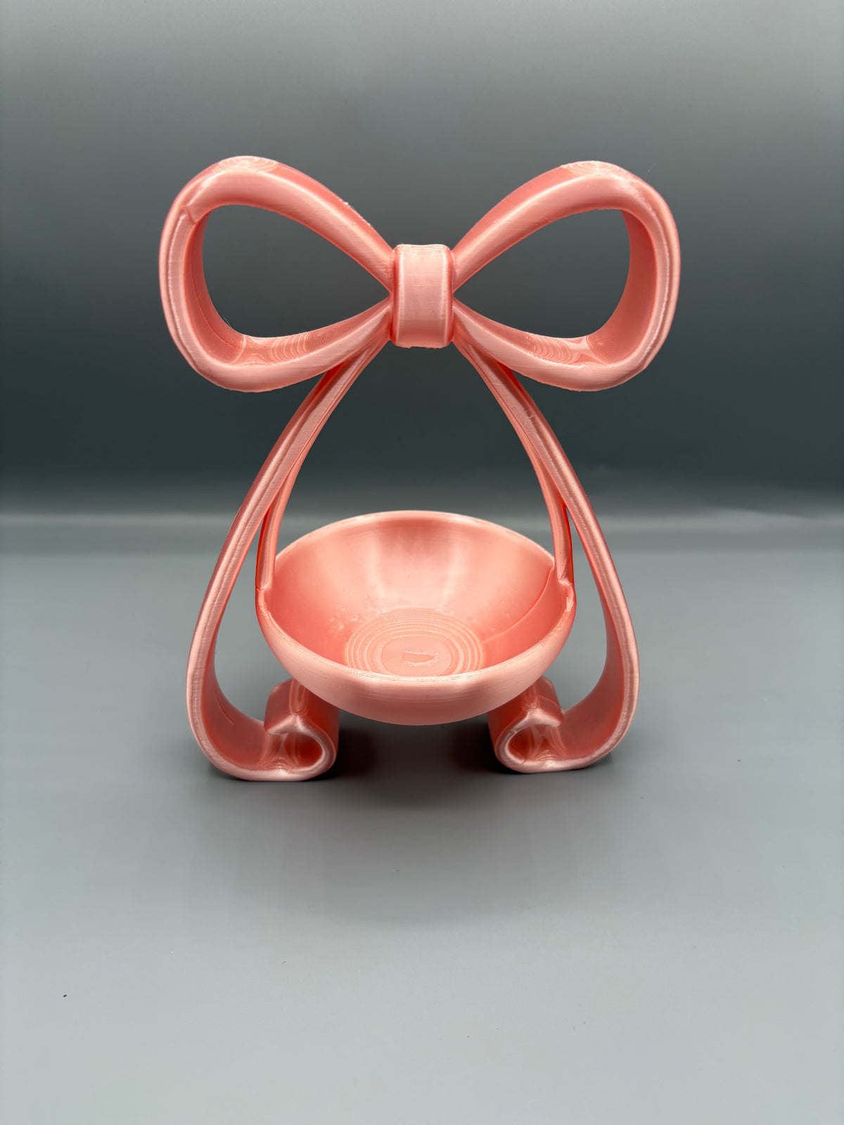 Luxury Coquette Bow Jewelry Dish Vanity Ring Hold