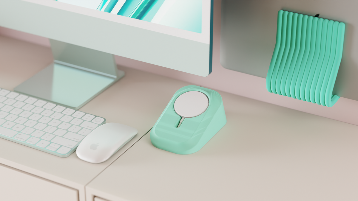MagSafe-Compatible and Pixelsnap Mobile Phone Charging Stand