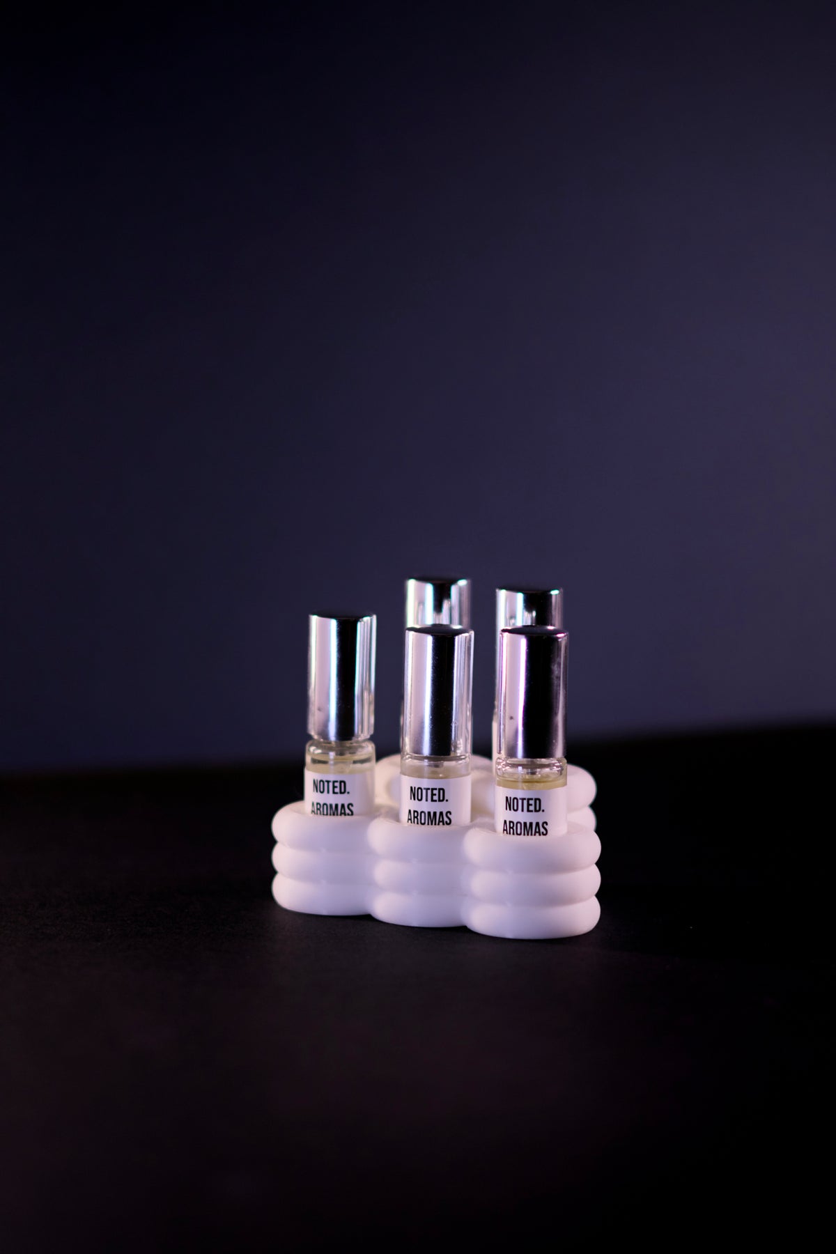 Mini Perfume Bottle Holder Stand Noted Aromas 18mm