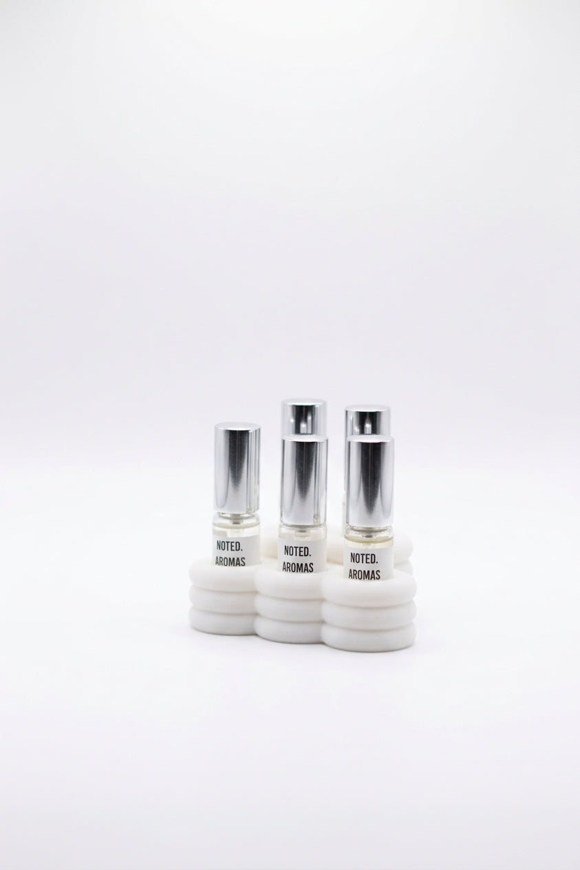 Mini Perfume Bottle Holder Stand Noted Aromas 18mm