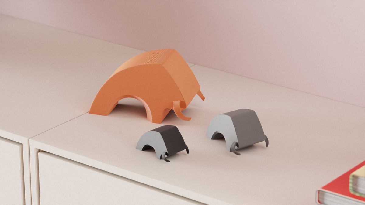 Minimalist Bull Figure – Large size